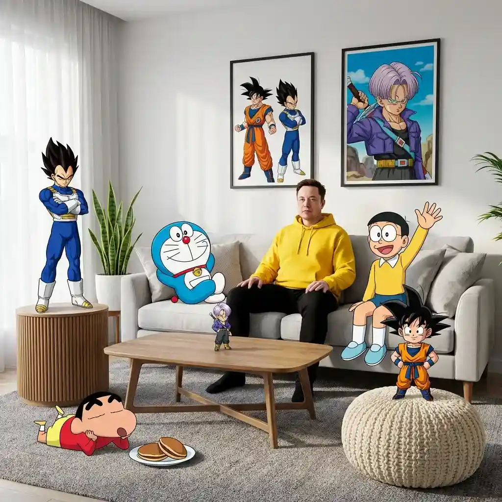 Blending the Real World and the Anime World