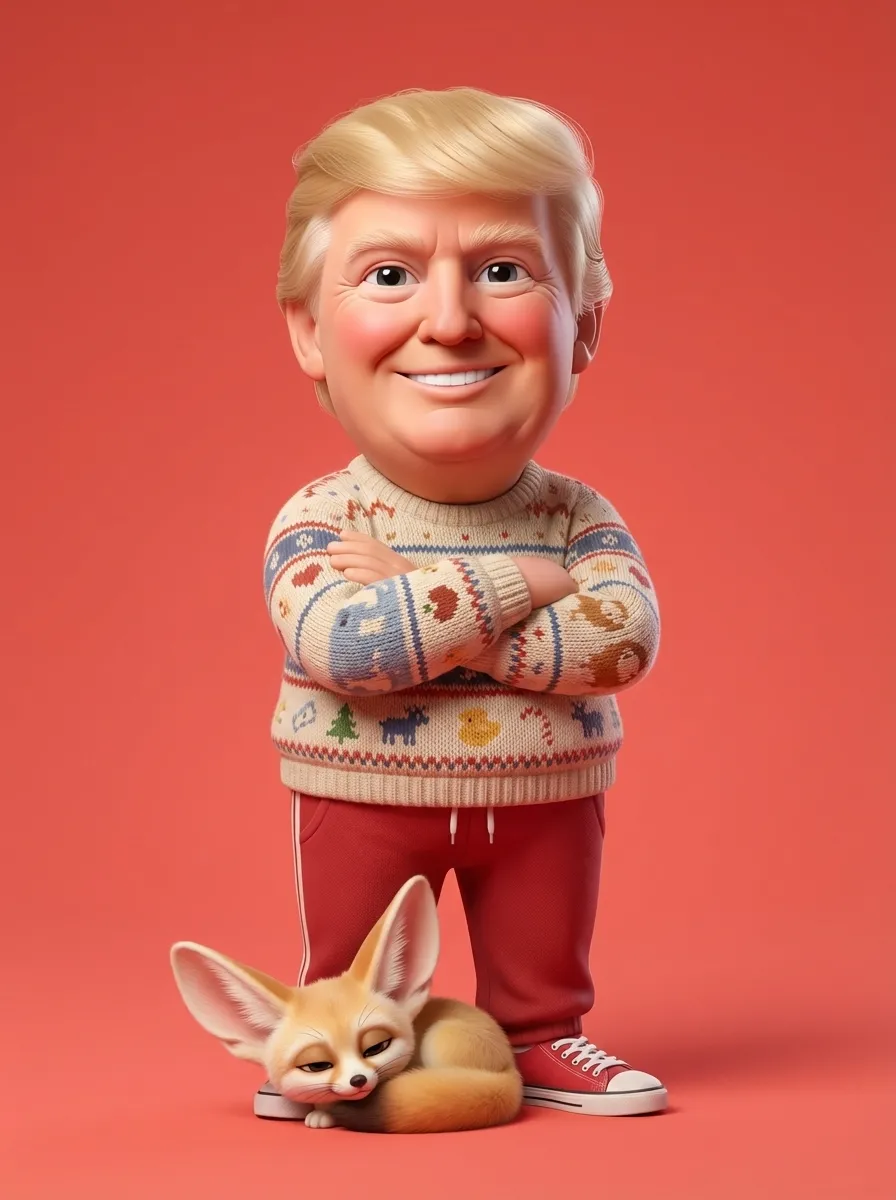 Cute 3D Pixar Style Character Portrait