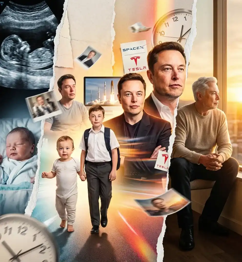 The Complete Life Journey of Person in One Frame